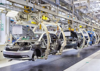 Producción de autos en México sube 5.54%