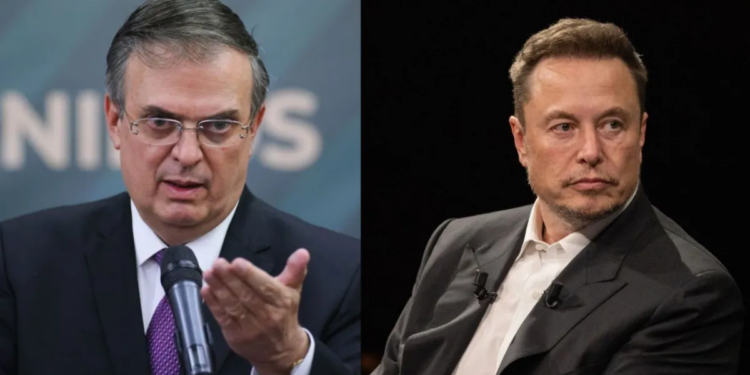 Ebrard buscará reunión con Musk para platicar sobre el futuro de la gigafábrica de Tesla en Nuevo León