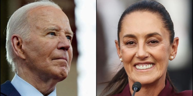 Claudia Sheinbaum se Reúne por Primera Vez con Biden; Dialogan sobre Seguridad y Migración