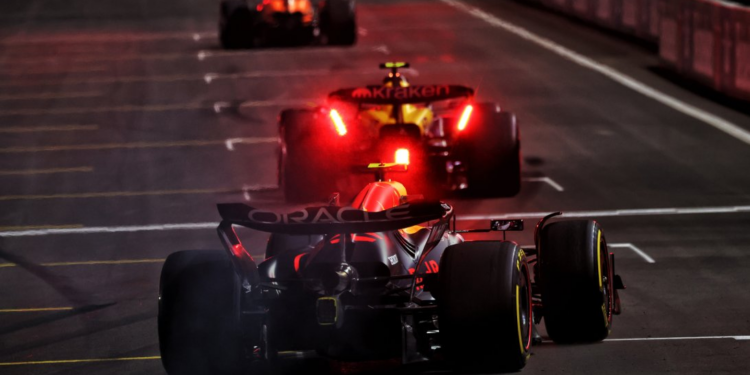 Red Bull llevó los alerones traseros equivocados al Gran Premio de Las Vegas