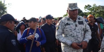 Caravana migrante denuncia maltrato en Chiapas