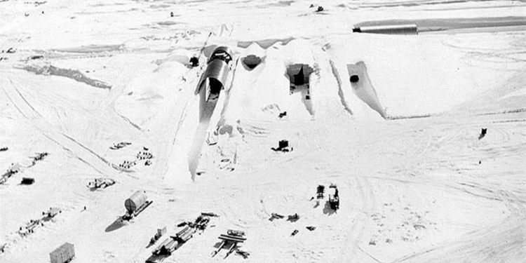 La NASA encuentra una gigantesca base oculta a 30 metros bajo el hielo del polo norte