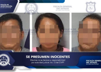 Detienen a tres sujetos investigados por robo de un menor