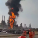 Detectan un incendio en la refinería de Pemex en Salina Cruz