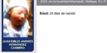 Se registra el robo de un recién nacido en San Luis Potosí; las investigaciones sugieren que el bebé ya ha sido trasladado fuera del estado