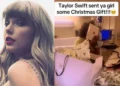 VIDEO | Taylor Swift regala costosas prendas a joven que conoció en hospital