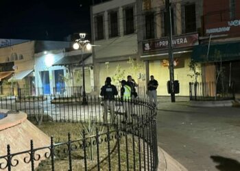 Se registra enfrentamiento en la zona centro, con reportes de disparos de arma de fuego