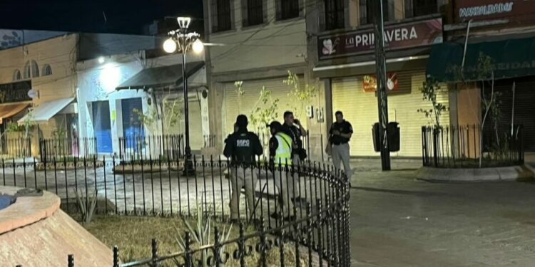 Se registra enfrentamiento en la zona centro, con reportes de disparos de arma de fuego
