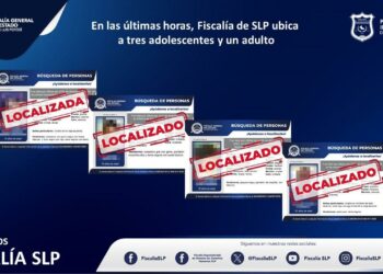En territorio potosino, fiscalía localiza a cuatro personas
