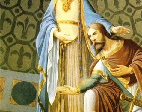 Santa Clotilde abogada de las esposas que oran por sus esposos