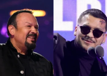 Christian Nodal canta con Pepe Aguilar en Querétaro; lo presenta como su yerno