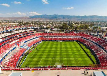 Alistan operativo antiporras para juego Atlético vs Rayados