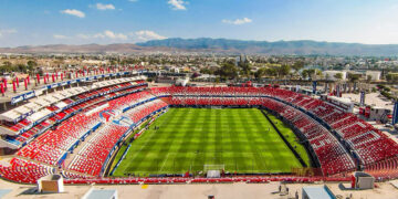 Alistan operativo antiporras para juego Atlético vs Rayados