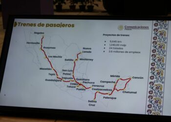 Inician los avances del tren de pasajeros