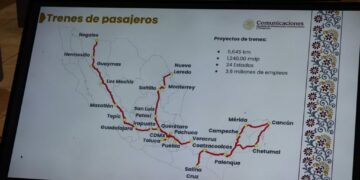 Inician los avances del tren de pasajeros