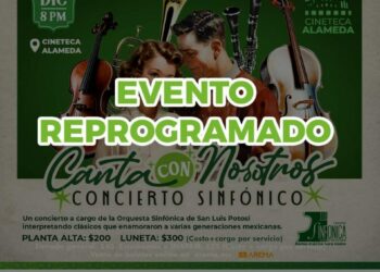 Reprograman el evento “Canta con Nosotros”