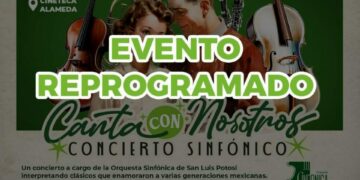 Reprograman el evento “Canta con Nosotros”