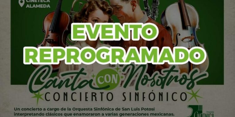 Reprograman el evento “Canta con Nosotros”