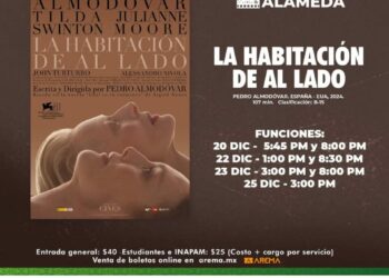 Invitan al estreno de la película “La habitación de al lado”