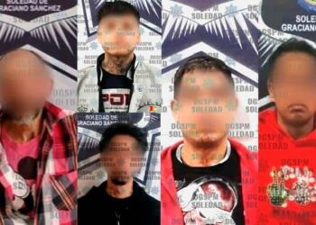 Arrestan a 5 personas en situación de adicción en Soledad