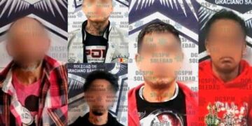 Arrestan a 5 personas en situación de adicción en Soledad