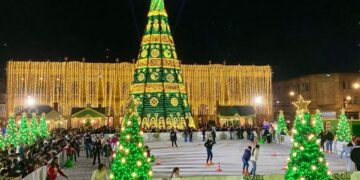 El público respondió de manera positiva a las actividades navideñas en San Luis Potosí
