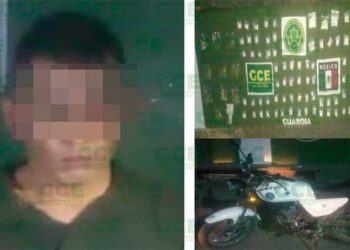 Con 100 dosis de droga, cae objetivo criminal
