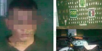 Con 100 dosis de droga, cae objetivo criminal
