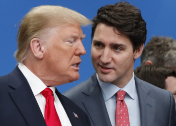Trump propuso a Trudeau que Canadá se una a Estados Unidos para evitar los impuestos adicionales