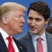Trump propuso a Trudeau que Canadá se una a Estados Unidos para evitar los impuestos adicionales