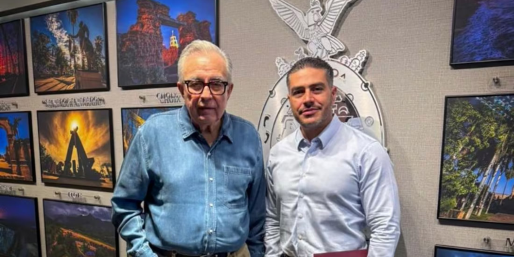 Harfuch se reúne con Rubén Rocha en Sinaloa; revisan estrategia de seguridad