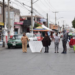 Bloquean avenida De los Pinos; argumentan falta de agua