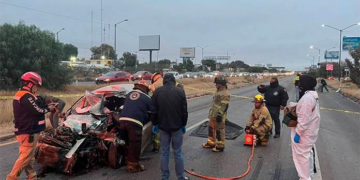 Dos personas fallecieron en un accidente en la Carretera 57, a la altura de la Zona Industrial