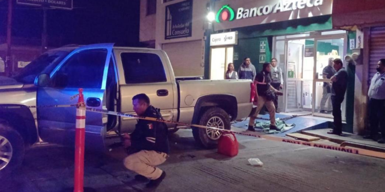 El robo en un banco en Jardines del Sur fue de 40 mil pesos