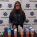 Una pareja fue detenida por grafitear en el Centro