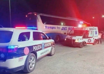 Maestra muere en un autobús mientras volvía de Monterrey