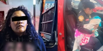 Mujer sustrae a un bebé recién nacido durante una celebración navideña; es rescatada por agentes de policía en la estación del Metro Tacubaya