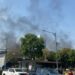 VIDEO | Se incendia estacionamiento de la alcaldía Benito Juárez