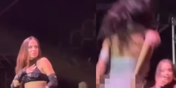 VIDEO | ¿Qué sucedió en el concierto de Anitta con una fan? La respuesta de la cantante