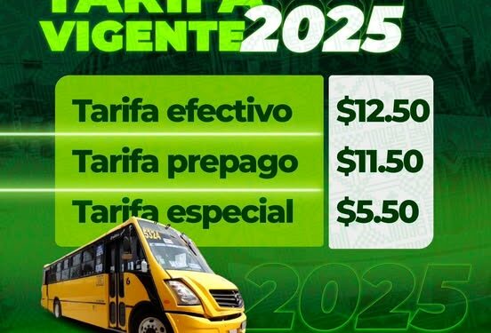 El ajuste a la tarifa será válido una vez se publique en el Periódico Oficial