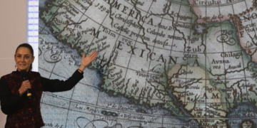 Sheinbaum propone renombrar a Norteamérica como América Mexicana, en respuesta a Trump