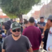 VIDEO | Ubers bloquean Eje Vial exigiendo la liberación de repartidor detenido por licencia falsa