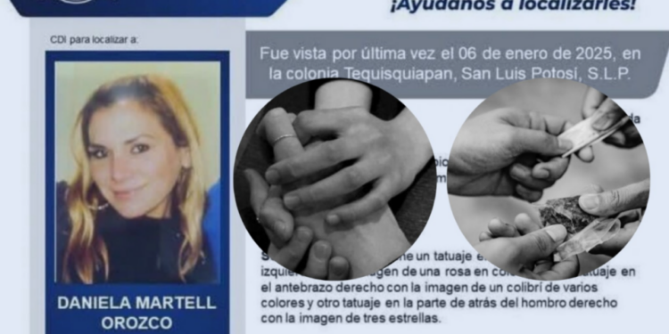 Las tres líneas de investigación en la desaparición de Daniela Martell: venta de drogas, exesposo o examante