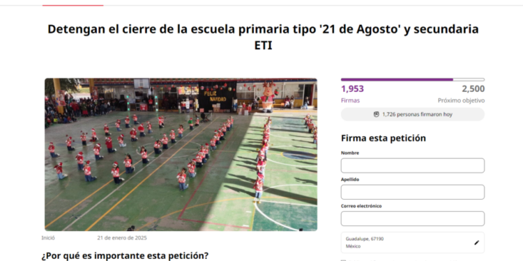 Lanzan petición en Change.org contra cierre de la ETI y la Tipo