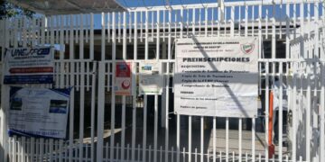 VIDEO | Detienen la construcción de la Universidad Rosario Castellanos en la Zona Tipo.