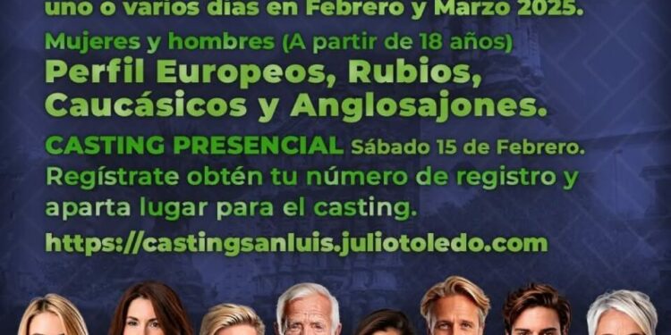 Llevarán a cabo casting en San Luis Potosí para una nueva serie