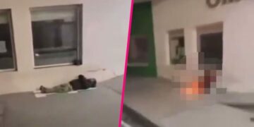 VIDEO| Fiscalía investiga el caso de jóvenes que lanzaron pirotecnia a un indigente