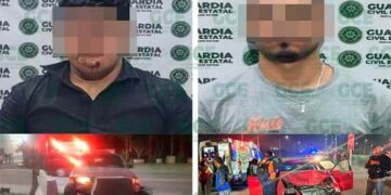 Detienen a conductores involucrados en accidentes viales