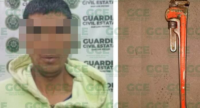 Arrestan a sujeto por robo de herramienta