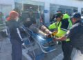 Video | Estrellan camioneta en banco de Rutilo Torres